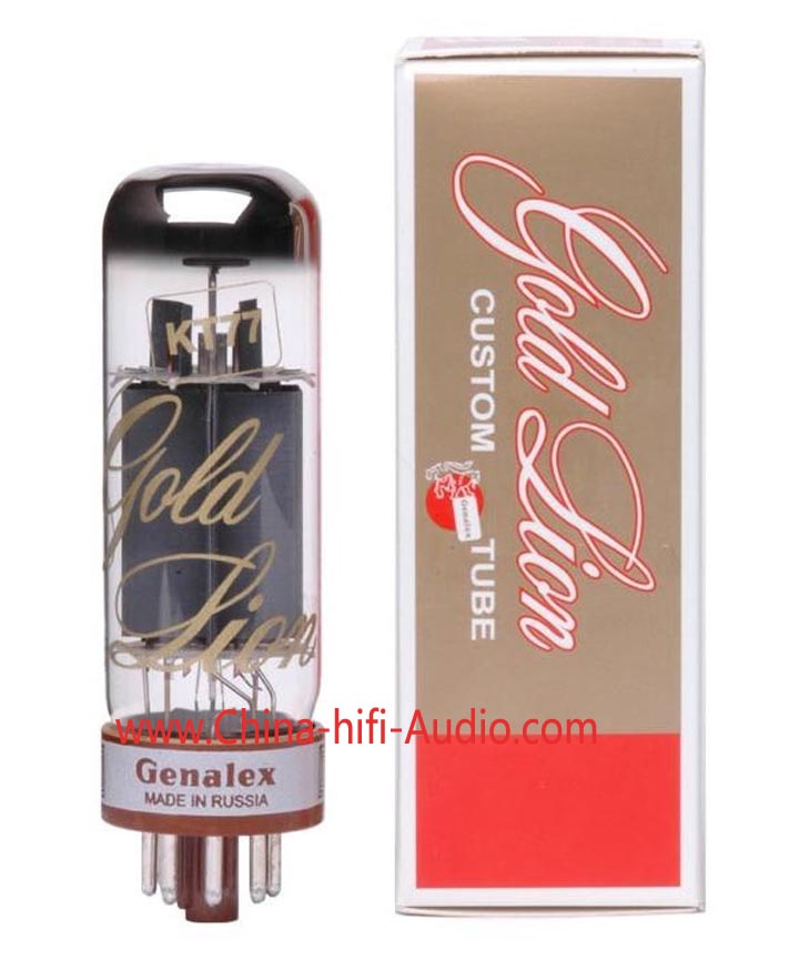 Genalex Gold Lion KT77 Vacuum Tube Matched pair Made In Russia - Click Image to Close